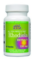 Rhodiola (150mg 30 capsules) Natural Factors