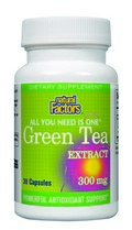 Green Tea Extract (300mg 30 capsules) Natural Factors