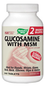Glucosamine SulfateMSM ( 240 tablets ) Nature's Way