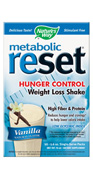 Metabolic ReSet Vanilla ( 1 carton of 10 Packets ) Nature's Way