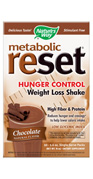 Metabolic ReSet Chocolate ( 1 carton of 10 Packets ) Nature's Way