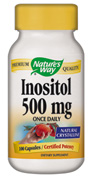 Inositol (100 capsules - 500 mg) Nature's Way
