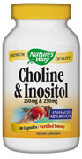 Choline-Inositol (100 casules - 500 mg Nature's Way