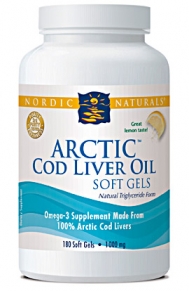 Arctic Cod Liver Oil (180 Soft Gels)* Nordic Naturals