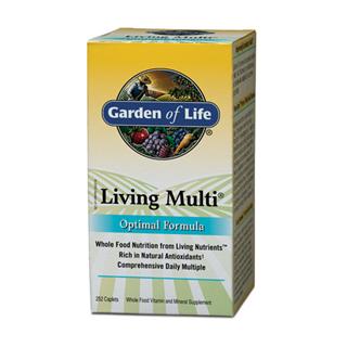 Living Multi Optimal Formula (252 Caplets) Garden of Life