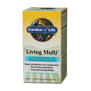 Living Multi Optimal Formula (126 Caplets) Garden of Life