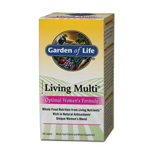 Living Multi Optimal Women's Formula (180 Caplets) Garden of Life