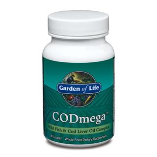 CODmega Capsules (90 Capsules) Garden of Life