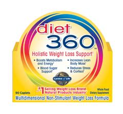 Diet 360 (90 Caplets) Garden of Life