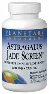 Astragalus Jade Screen (100 tablets) Planetary Herbals