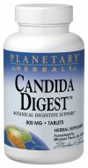 Candida Digest (180 tablets) Planetary Herbals