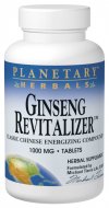 Ginseng Revitalizer (180 tablets) Planetary Herbals