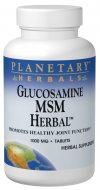 Glucosamine-MSM Herbal ( 90 tablets) Planetary Herbals