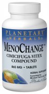 MenoChange, Cimicifuga-Vitex Compound (100 tablets) Planetary Herbals