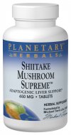 Supreme Shiitake Mushroom (200 tablets) Planetary Herbals