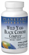 Wild Yam-Black Cohosh Complex (60 tablets) Planetary Herbals