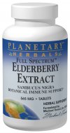 Full Spectrum Elderberry Extract (565mg 180 tablets) Planetary Herbals