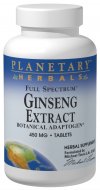 Full Spectrum Ginseng (450mg 90 tablets) Planetary Herbals