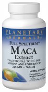 Full Spectrum Maca Extract (325mg 60 tablets) Planetary Herbals