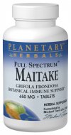 Full Spectrum Maitake Mushroom (600mg 120 tablets) Planetary Herbals