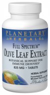 Full Spectrum Olive Leaf 825mg (30 tablets) Planetary Herbals