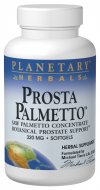 Prosta Palmetto (320mg 120 softgels) Planetary Herbals