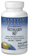 Full Spectrum Silymarin (260mg 120 tablets) Planetary Herbals