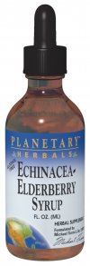 Echinacea-Elderberry Syrup (4 oz) Planetary Herbals
