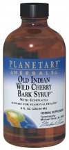 Old Indian Wild Cherry Bark Syrup  (4 oz) Planetary Herbals