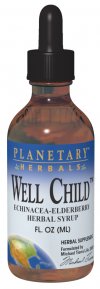 Well Child Echinacea-Elderberry Herbal Syrup (2 oz) Planetary Herbals