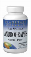 Full Spectrum Andrographis (400mg 120 tablets) Planetary Herbals