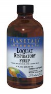 Loquat Respiratory Syrup (4 oz) Planetary Herbals