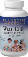 Well Child Immune Chewable (120 wafers) Planetary Herbals