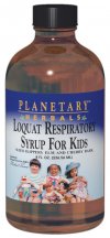Loquat Respiratory Syrup for Kids (8 oz) Planetary Herbals