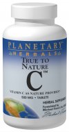 True to Nature C (500mg 120 tablets) Planetary Herbals