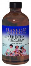 Old Indian Syrup for Kids (8 oz) Planetary Herbals