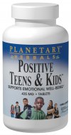Positive Teens & Kids (120 tablets) Planetary Herbals