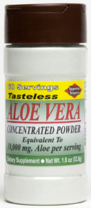 Aloe Vera - Concentrated Powder 10,000mg (60 servings) 1.8 oz. Superior Source