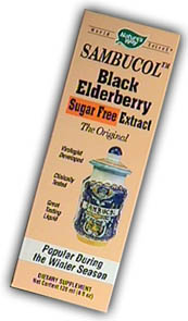 Sambucus Syrup Sugar Free (4oz) Nature's Way