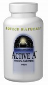 Active A (25000 I.U. 60 tabs) Source Naturals