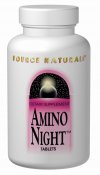 Amino Night (525 mg 120 caps) Source Naturals