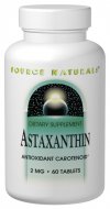 Astaxanthin (2 mg 30 softgels) Source Naturals