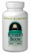 Butcher's Broom (500 mg 250 tabs) Source Naturals