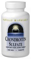 Chondroitin Sulfate (600 mg 30 tabs) Source Naturals