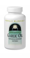 Garlic Oil (500 mg-250 softgels) Source Naturals