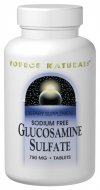 Glucosamine Sulfate (750 mg-240 tabs) Source Naturals