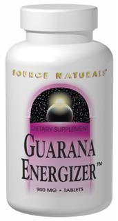 Guarana Energizer (900 mg-200 tabs) Source Naturals