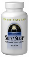 NutraSleep (200 tabs) Source Naturals