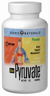 Diet Pyruvate (750 mg 60 caps) Source Naturals