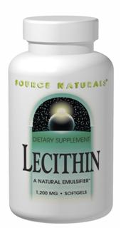 Lecithin (1,200 mg-200 softgels) Source Naturals